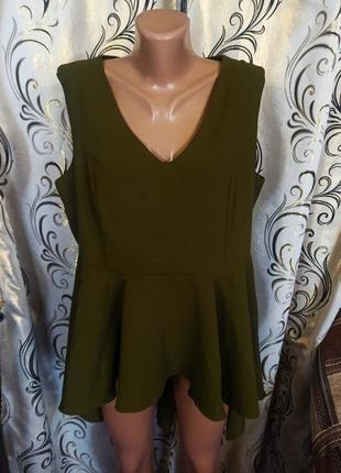 Стильна туніка з подовженою спинкою simply be