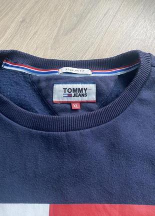 Свитшот кофта tommy Heritage jeans (не black gap the north face)3 фото