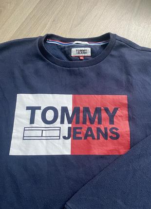 Свитшот кофта tommy Heritage jeans (не black gap the north face)4 фото