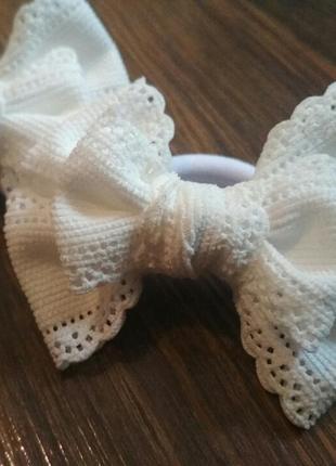 Вельветові бантики