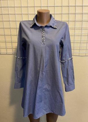 Рубашка удлиненная