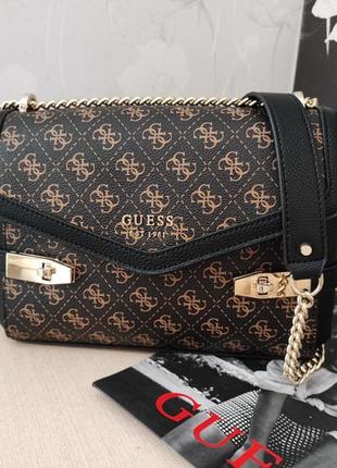 Сумка кроссбоди гесс guess zadie1 фото