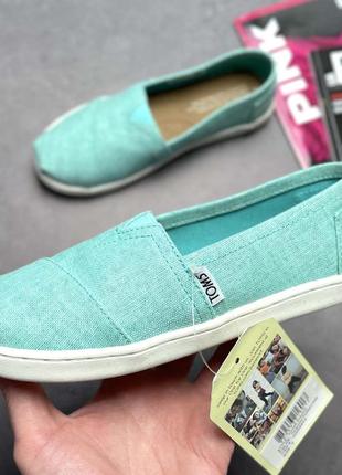 Легкие текстильные мокасины toms2 фото