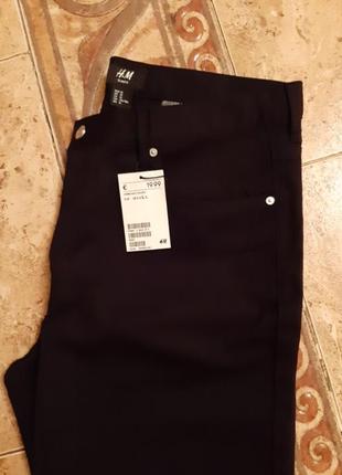 Нові джинси стрейч чорні висока посадка h&m раз.31-xl2 фото
