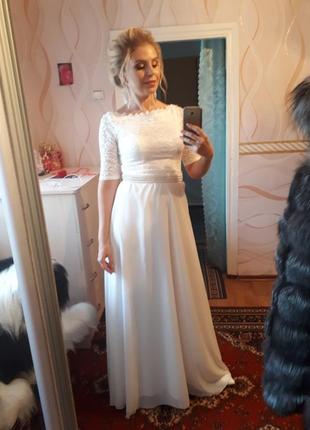 Выпускное/свадебное платье3 фото
