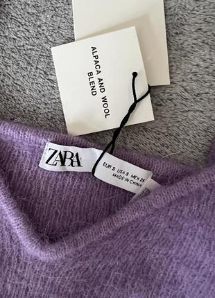 Топ бралет зара zara вовна альпака6 фото