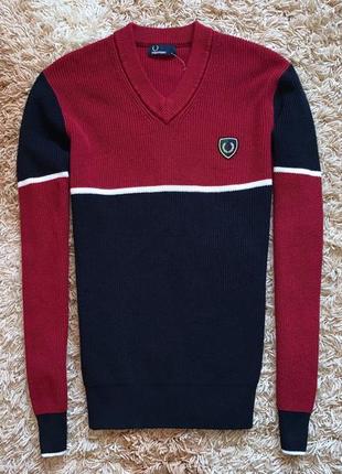 Свитер fred perry с крайних коллекций бренда, оригинал1 фото