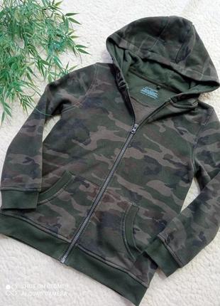Кофта, батник, толстовка на молнии с капюшоном