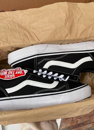 Кеди vans old skool black white / женские кеды венс олд скул замшевые демисезонные