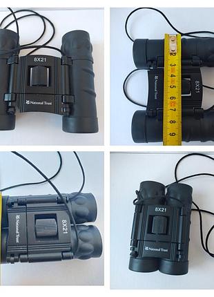Компактный бинокль 8х21