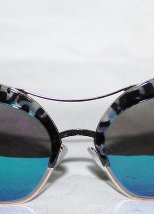 6689. окуляри. сонцезахисні окуляри. окуляри в стилі louis vuitton. сині окуляри. окуляри лисички2 фото