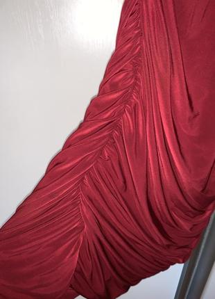Платье в винном цвете2 фото