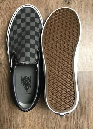 Оригинальные женские черные текстильные кеды vans6 фото