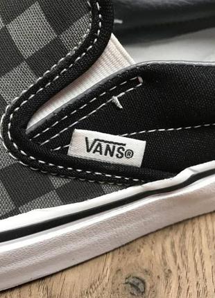 Оригинальные женские черные текстильные кеды vans8 фото