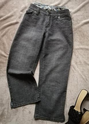 Джинсовые капри