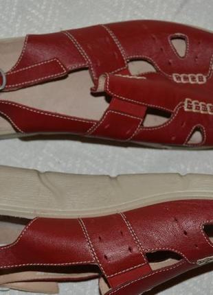Босоніжки, сандалі шкіра hotter англія розмір 42 (8), босоніжки сандалі шкіра