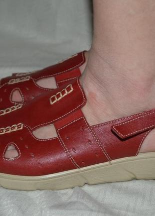 Босоніжки, сандалі шкіра hotter англія розмір 42 (8), босоніжки сандалі шкіра8 фото