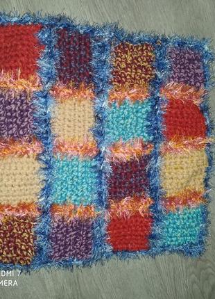 В'язана наволочка на подушку,нова