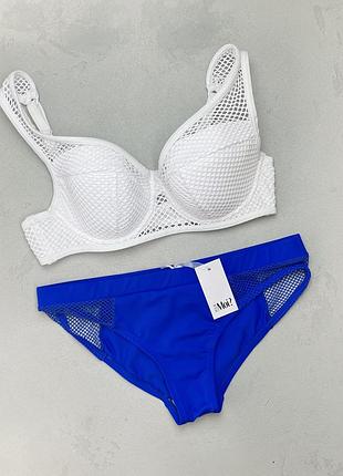 Комбинированный купальник asos