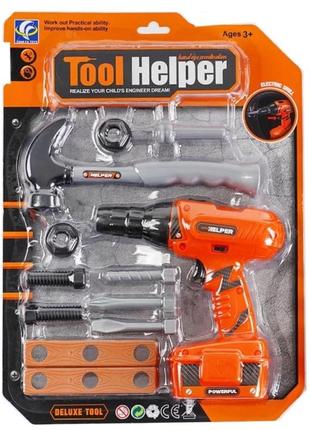 Игровой функциональный шуруповерт "tool helper" арт. yf 796-1 топ