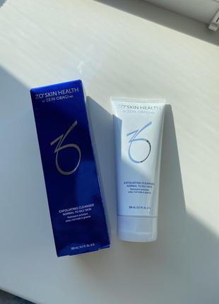 Очищающий гель с отшелушивающим действием zein obagi exfoliating cleanser for normal to oily skin8 фото