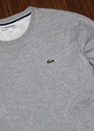 Lacoste sweatshirt мужская кофта свитшот лакосте3 фото