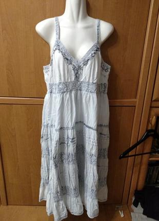 Платье тонкий джинс ,варенка