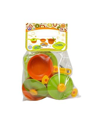 Игровой набор "кухонный набор №1" технок 3251txk 14 предметов топ