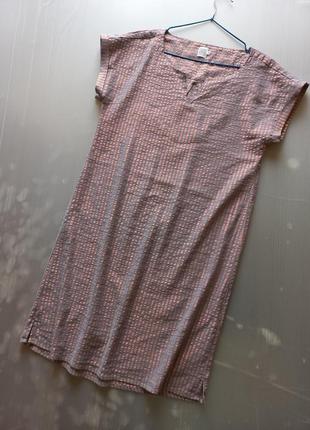 Платье туника в полоску с люрексом8 фото