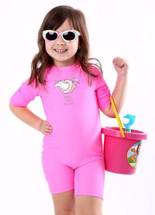 Комбинезон для плавания для девочки тм кейзи/ keyzi , цвет: розовый