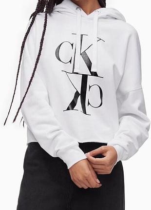 Блстящая толстовка, худи calvin klein оригинал 3