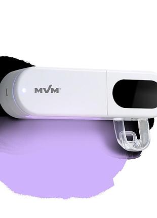 Органайзер для зубних щіток та пасти зі стерилізатором клейкий bp-36 white5 фото