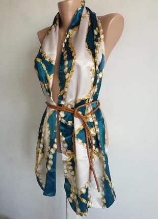 👑шарф с цепями👑платок