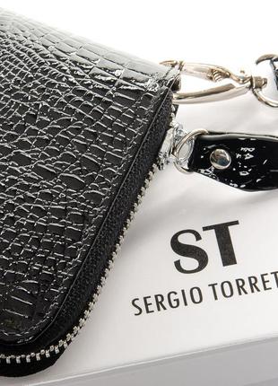 Жіночий шкіряний гаманець з натуральної шкіри сірого кольору2 фото