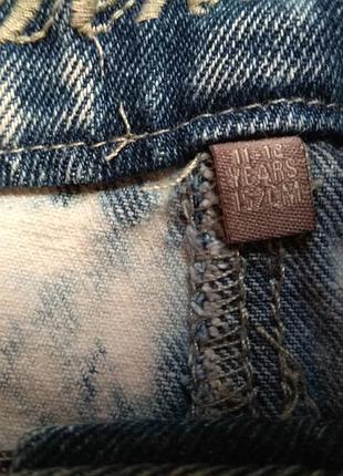 Джинсовые шорты denim co, кружево 3