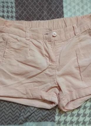 Джинсовые шорты denim co, кружево 4