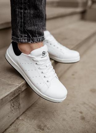 Мужские кроссовки south storm white black 40-41-42-43-44