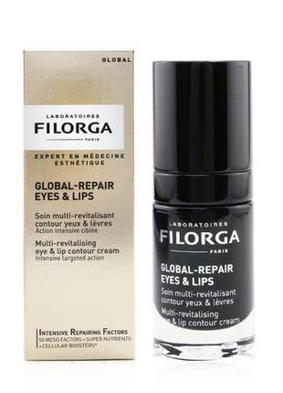 Филорга глобал репер крем для контура глаз и губ filorga global-repair eyes & lips contour cream 15 мл2 фото