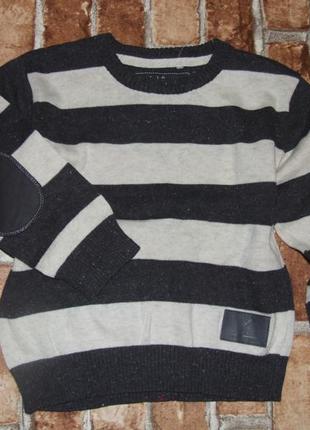 Хлопковый свитер кофта джемпер 3 - 4 года  rebel