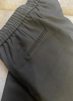 Брюки штаны черные кэжуал повседневные reserved2 фото