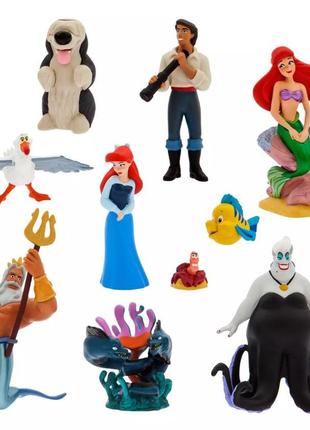 Disney игровой набор фигурок русалочка ариэль / the little mermaid deluxe