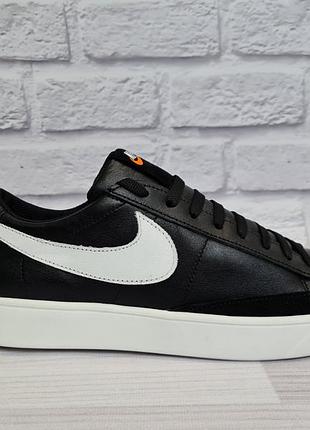 Кроссовки кожаные nike
