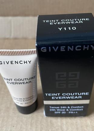 Givenchy teint couture everwear spf20 тональный крем y110 5ml