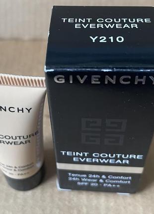 Givenchy teint couture everwear spf20 тональный крем y210 5ml