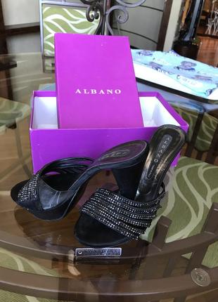 Albano сабо, босоніжки камені swarovski оригінал