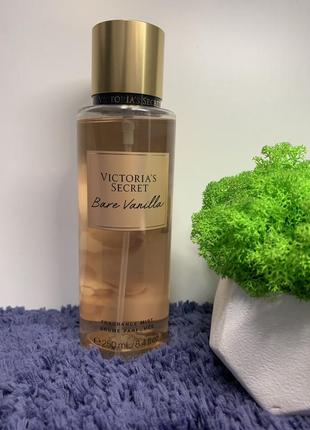 Мист, парфюмированный спрей для тела victoria secret оригинал миста, mist bare vanilla1 фото