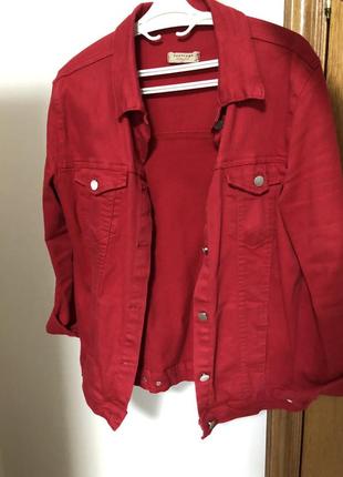 Джинсова куртка джинсовка джинсова сорочка рубашка