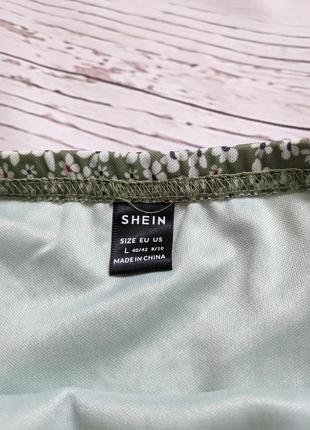 Легкая юбка, юбка в цветы от shein4 фото