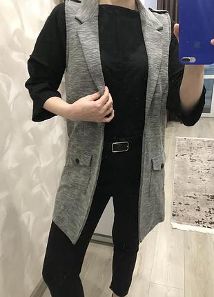 Подовжена жилетка