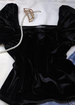 Велюрова блуза primark